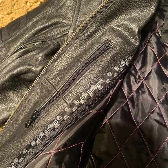 Womenâs Black Brand Eternity Kooltek Motorcycle Jacket Size XS - Picture 3 of 6